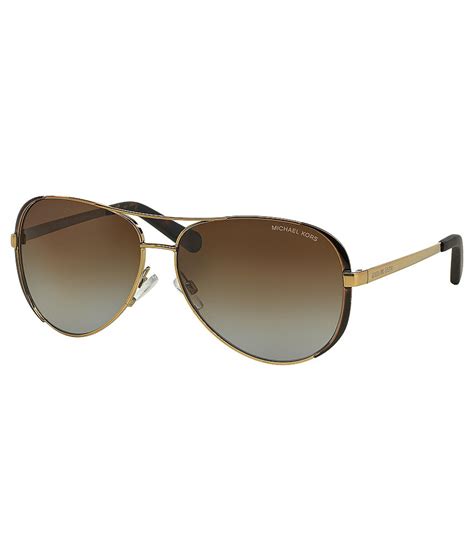 michael kors chelsea gold sunglasses|michael kors pilot sunglasses.